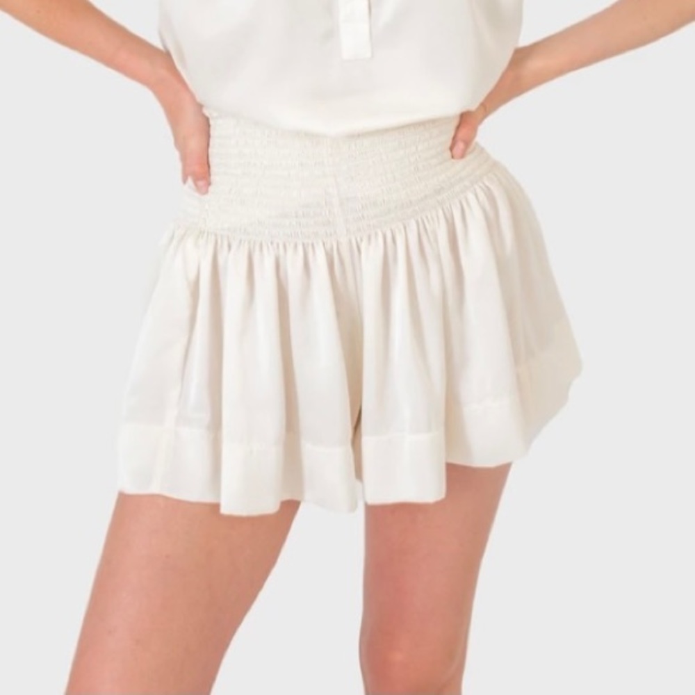 Koch ERICA SKIRT WHIPPED CREAM POLYSATIN